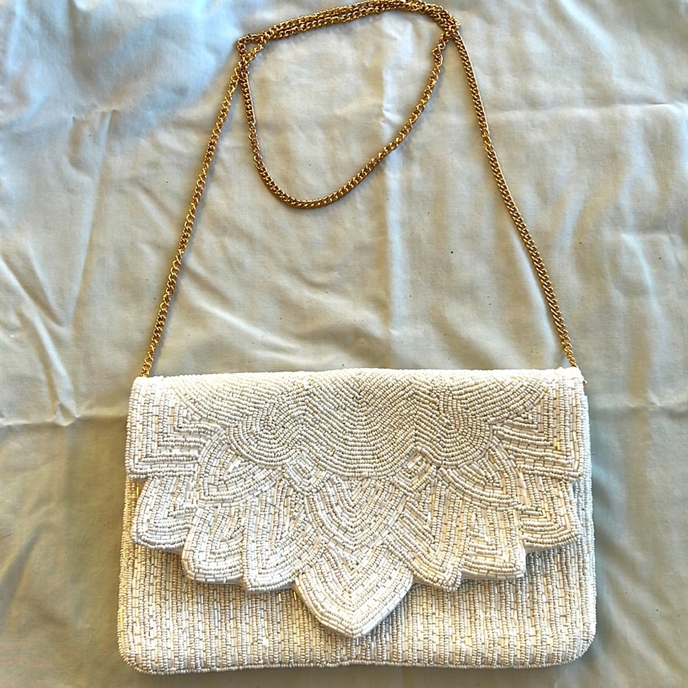 BEADED PURSE